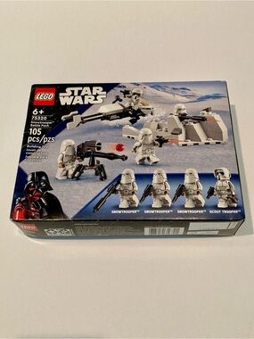 New LEGO Star Wars Snowtrooper Battle Pack 75320 Set Hoth Mini Figures